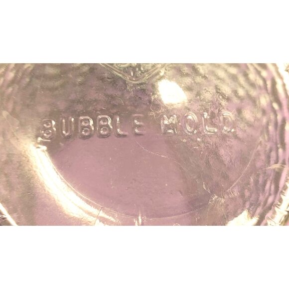 1960 Era Vintage DPS Bubble Mold Glass Vase - Picture 5 of 5